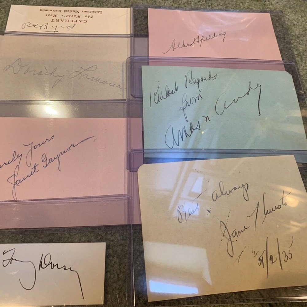 100% Authentic! Rear Admiral BYRD SIGNED Steinway Envelope AUTOGRAPH Guaranteed!